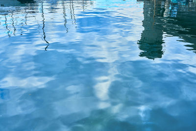 Full frame shot of swimming pool