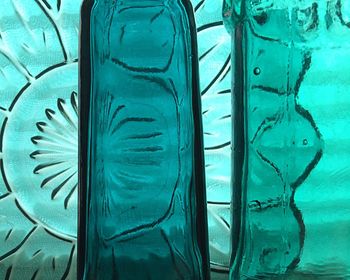 Close-up of painting on wall