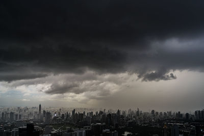 Cityscape against sky