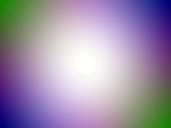 Defocused image of bright sun