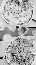 Close-up of food on table