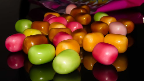 Close-up of multi colored balloons