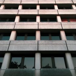 Low angle view of building in city