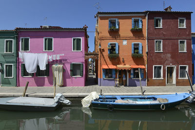 Buildings in a city