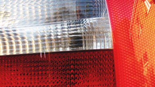 Full frame shot of red fabric