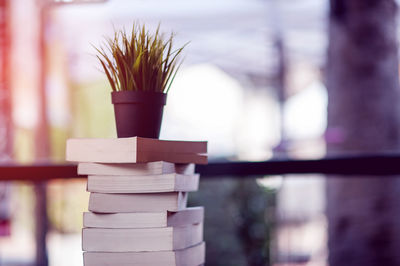 Book placed on the desk a lot of books, beautiful colors for studying, knowledge,education - images