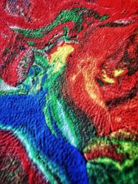 Full frame shot of multi colored pencils
