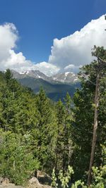 Scenic view of cloudy sky