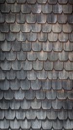 Full frame shot of roof tiles