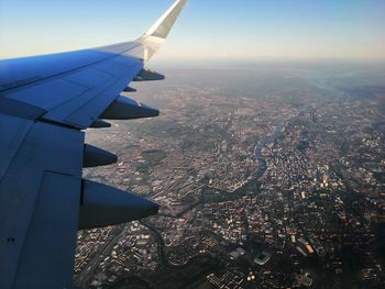 Aerial view of city