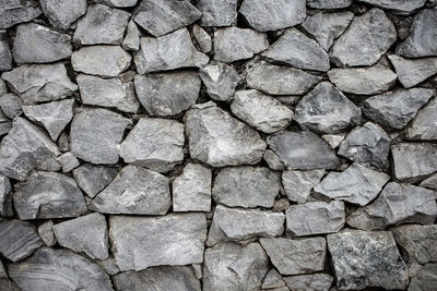 Full frame shot of stone wall