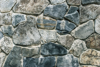 Full frame shot of stone wall