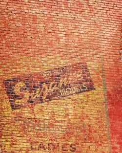 Full frame shot of brick wall