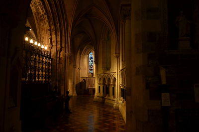 Interior of cathedral