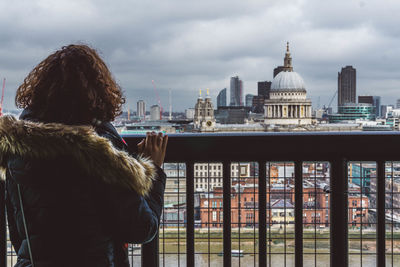 London downtown during a typical grey day.