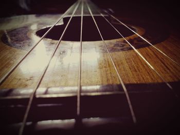 Close-up of guitar