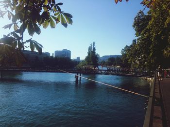 River with buildings in background