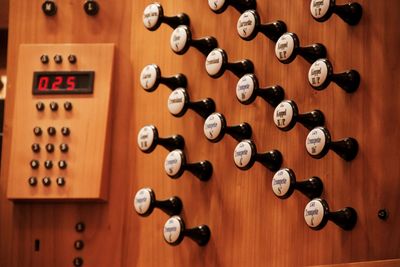 Details of old  organ