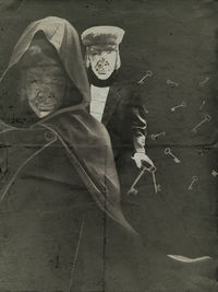 Close-up of man hand