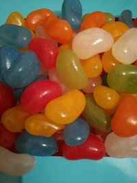 Close-up of multi colored candies