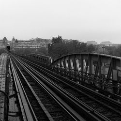 Railway bridge over river
