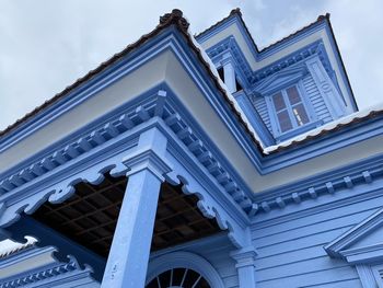 Low angle view of building against sky