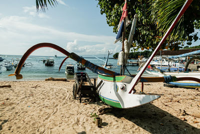 Boat on beach