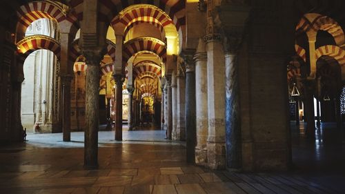 Corridor of building