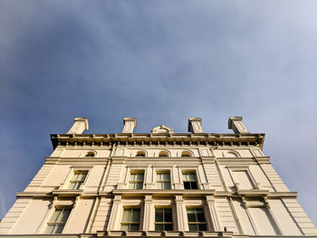 Low angle view of building against sky