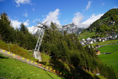 Panoramic view of landscape against sky