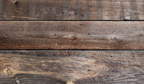 Full frame shot of wooden table