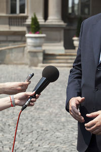 Close-up of hand holding smart phone