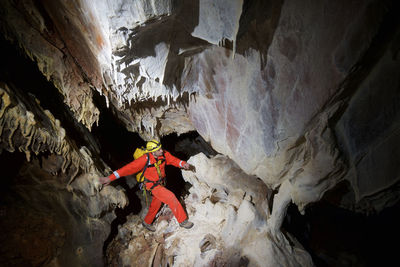 Caving in spain