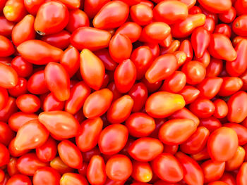 Full frame shot of tomatoes