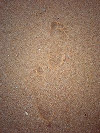 Full frame shot of sand