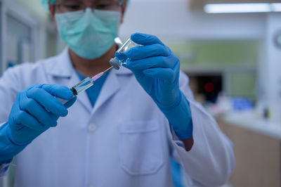 People working in workshop