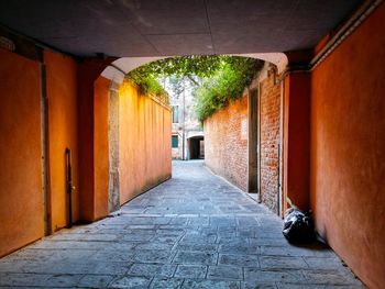 Corridor of building