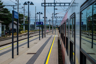 View of marchegg train station.