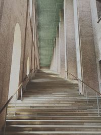 Low angle view of staircase