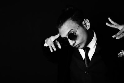black