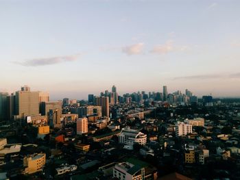 Cityscape against sky