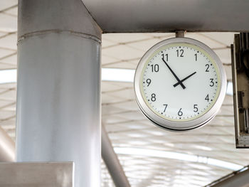 Close-up of clock