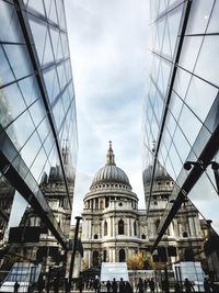 Low angle view of buildings