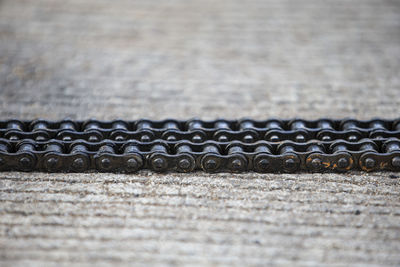 Surface level of wooden floor