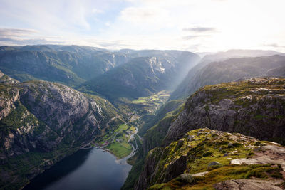 Norway strand village taken in 2017