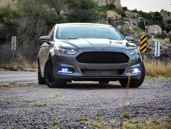 Car on road