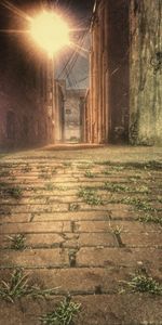 Street amidst buildings in city