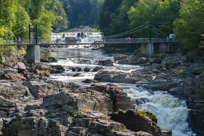 St anne beaupree canyon of the north quebec canada