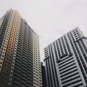 Low angle view of modern building