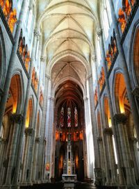 Interior of cathedral